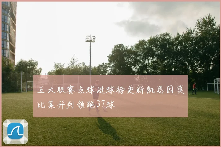 五大联赛点球进球榜更新凯恩因莫比莱并列领跑37球