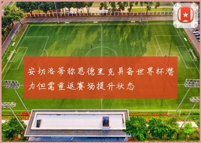 安切洛蒂称恩德里克具备世界杯潜力但需重返赛场提升状态